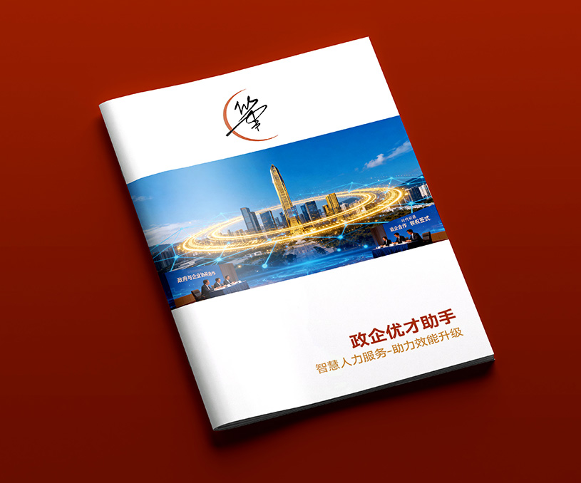 华三人力画册设计